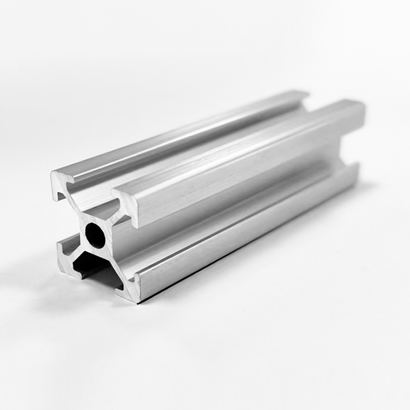 1515-serien T-spor sølv/svart lett aluminiumsekstruderingsprofil med 6 mm sporbredde