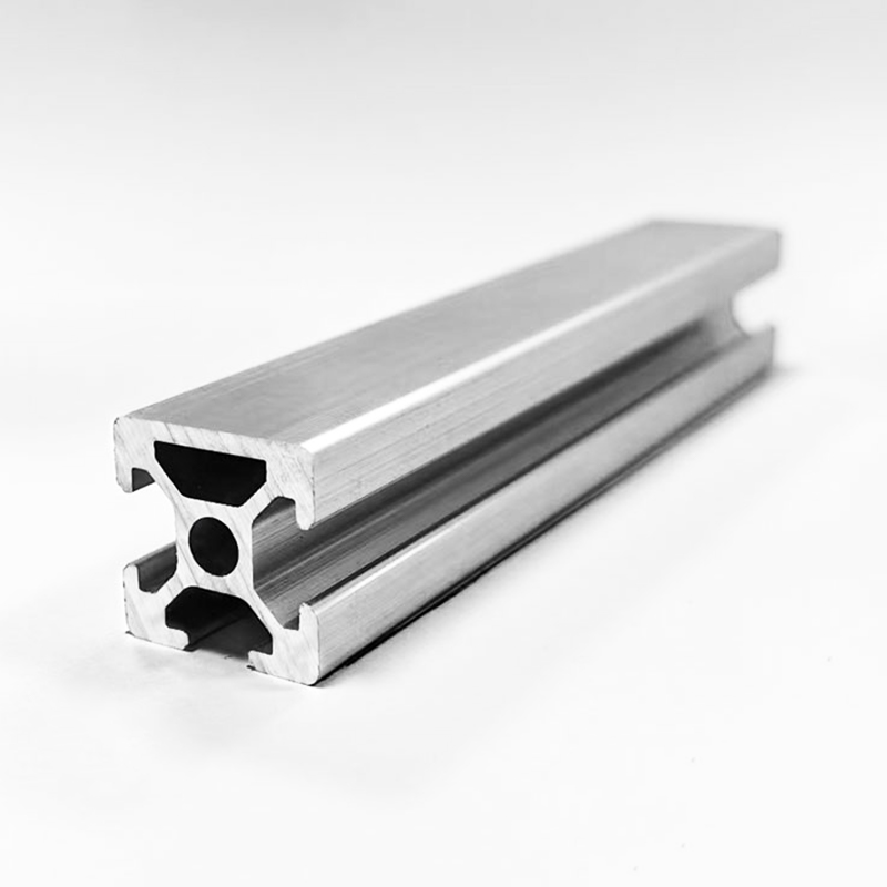 2020N1 aluminiumsprofil 6 mm sporbredde Enkeltsidig lukket spor Tresidig T-spordesign Støvtett og estetisk tiltalende