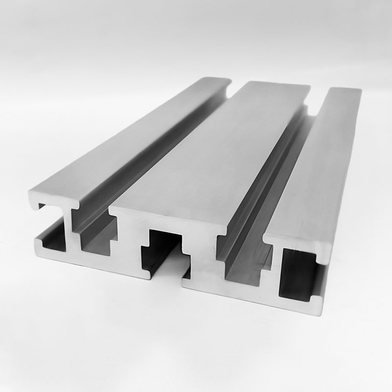 1560G-serien industriell firkantet spor sølv aluminiumslegering ekstruderingsprofil