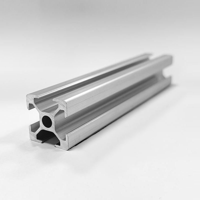 2020 firkantrørsprofil i aluminiumslegering, aluminiumsprofil med T-spor, sporbredde 6 mm, lett og enkel å installere