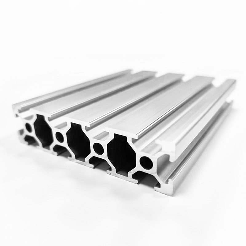 2080 aluminiumsprofil Breddflatestruktur Flersporsdesign 6 mm sporbredde Rammestruktur med tung belastning