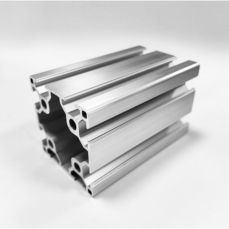 HS-8-6060 Standard T-spor industriell aluminiumsprofil, 60 kvadratisk sølv universal lastbærende aluminium