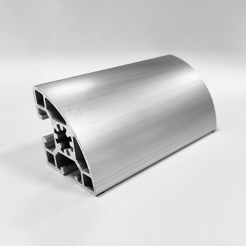 HS-10-4545R Stor sporbredde T-spor Industriell aluminiumsprofil, 45 kvadratisk sølv universal aluminium