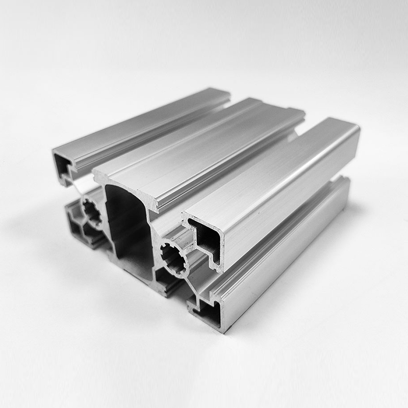 HS-10-4590L Bred lettvekts T-spor industrialuminiumsprofil, 45*90 sølv tynnvegget aluminium