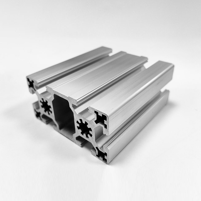 HS-10-4590W bred ekstra tykk T-spor industrialuminiumsprofil, 45*90 sølv ekstra kraftig aluminium