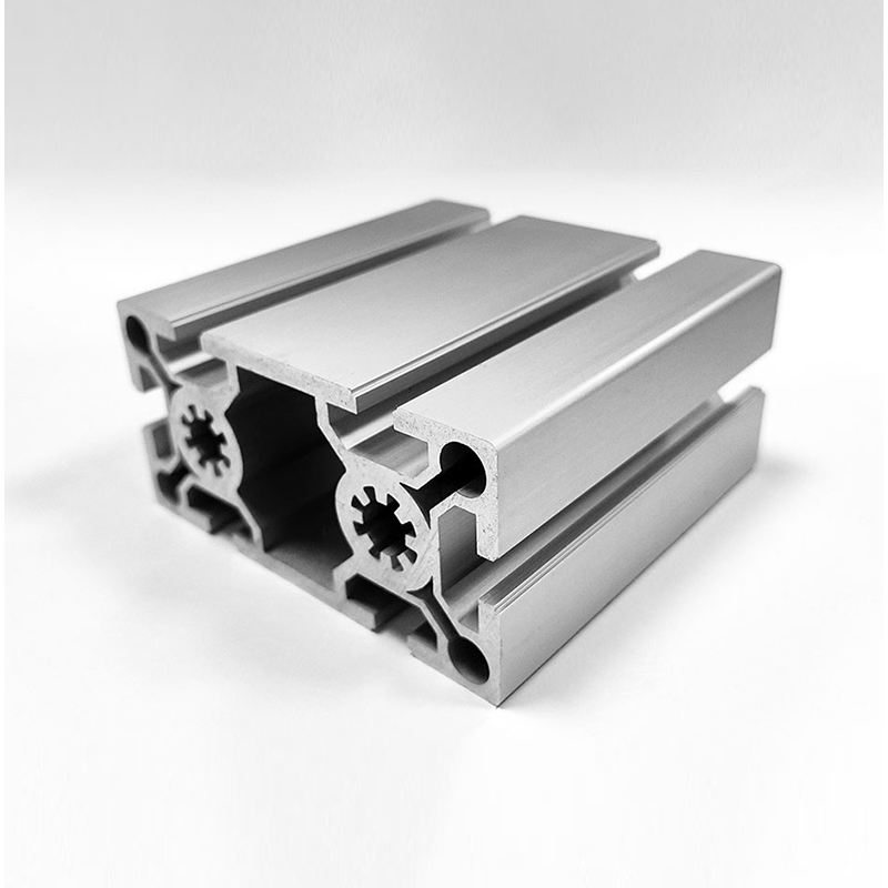 HS-8-50100W fortykket bred T-spor industrialuminiumsprofil, 50*100 sølv kraftig aluminium