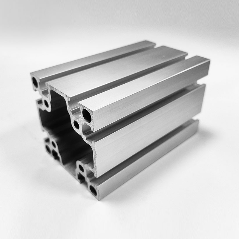 HS-6-6060G Square-Slot National Standard Industrial Aluminium Profile, 60 Square Silver Sterk låsende aluminium