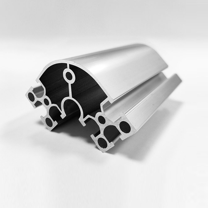 HS-6-6630GR U-spor industrialuminiumsprofil, 60 kvadratisk sølv tynnvegget lettvektsaluminium